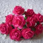 Бумажные розы за 5 минут